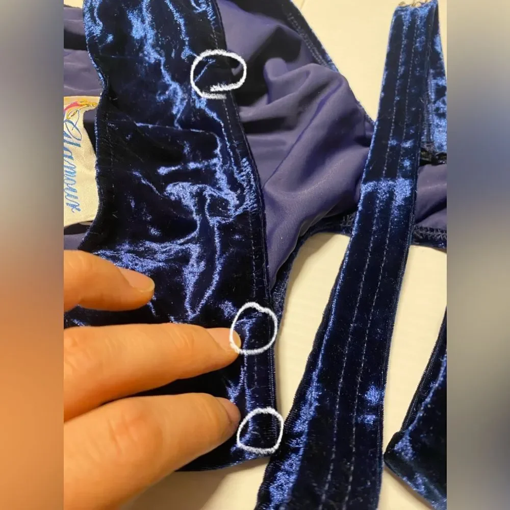 Glamour solo dance costume